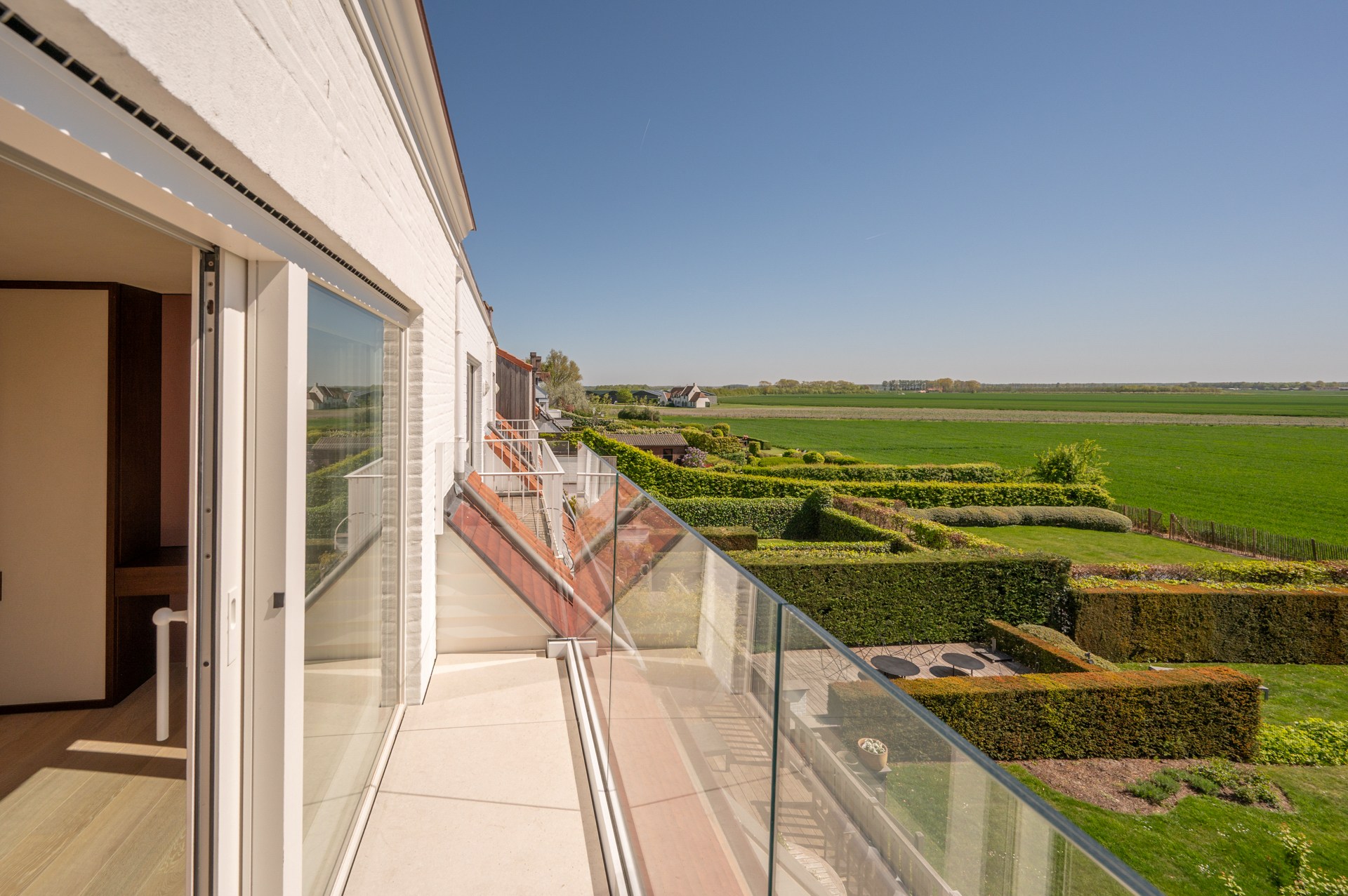 Uitzonderlijke bel-etagewoning met open zichten over de Knokse Polders 