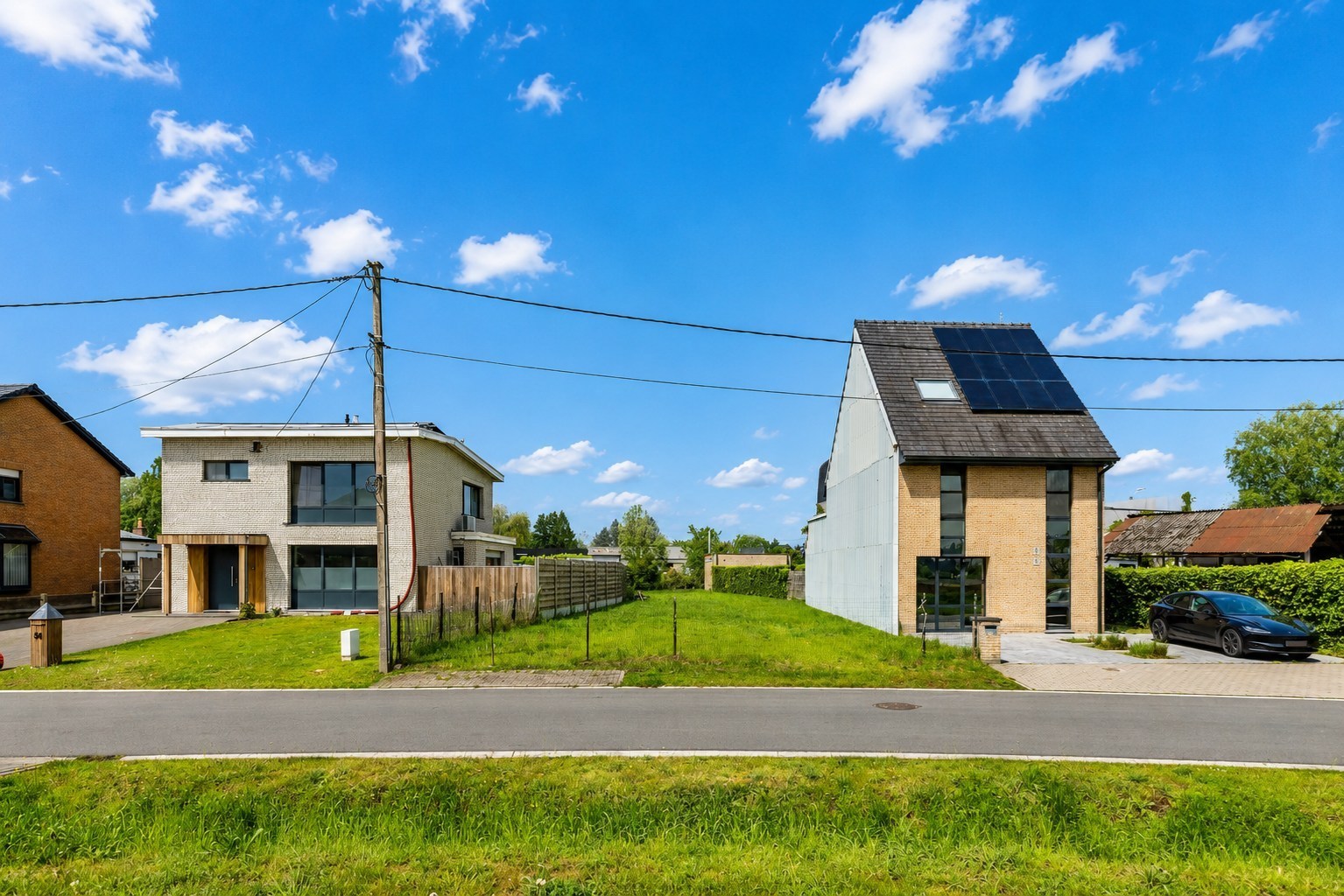 Bouwgrond 455 m² voor halfopen bebouwing op rustige ligging in Laarne 
