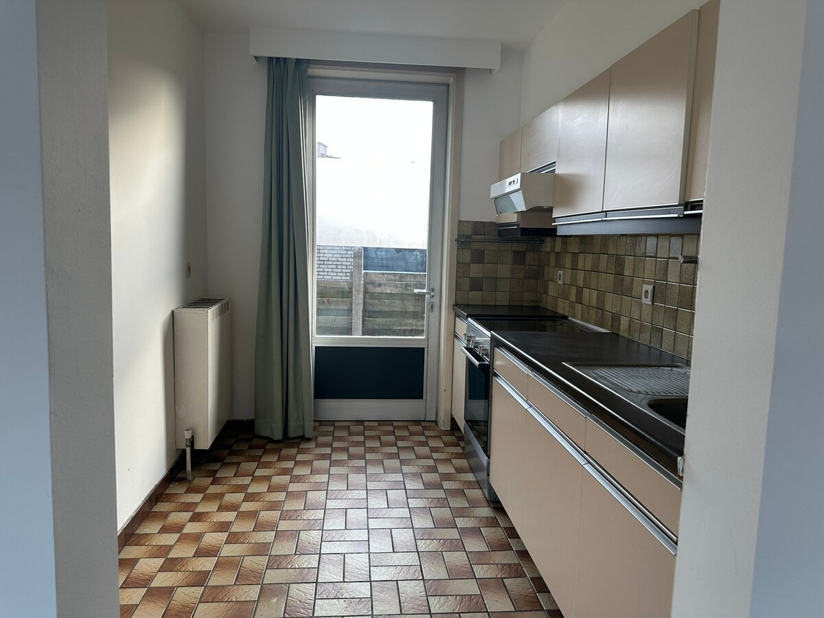Gezellig gelijkvloers appartement, 1 slaapkamer 