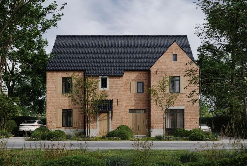 Twee halfvrijstaande nieuwbouwwoningen 