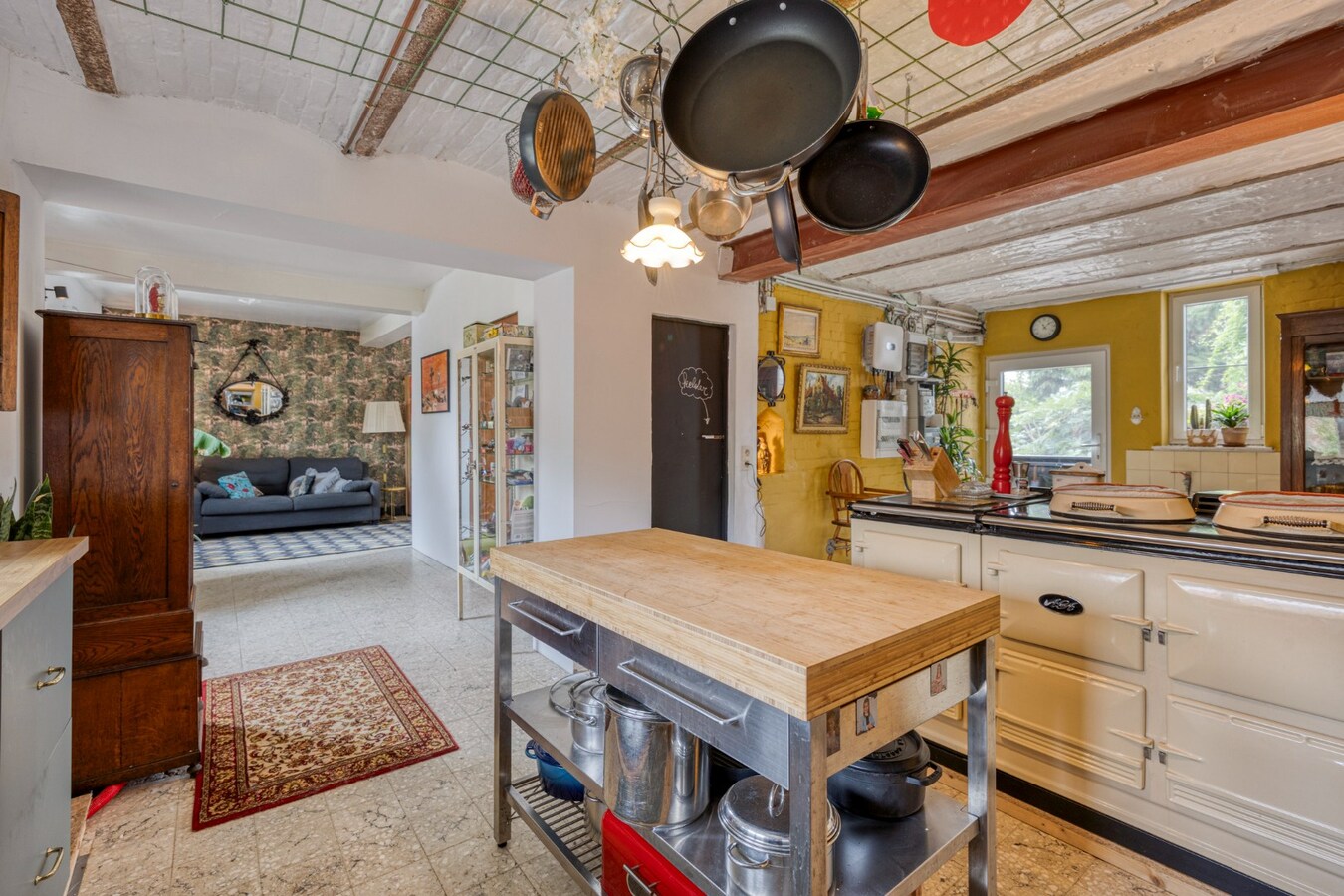 HOEVE in Hoegaarden met 5 slaapkamers (Kangoeroewoning) 