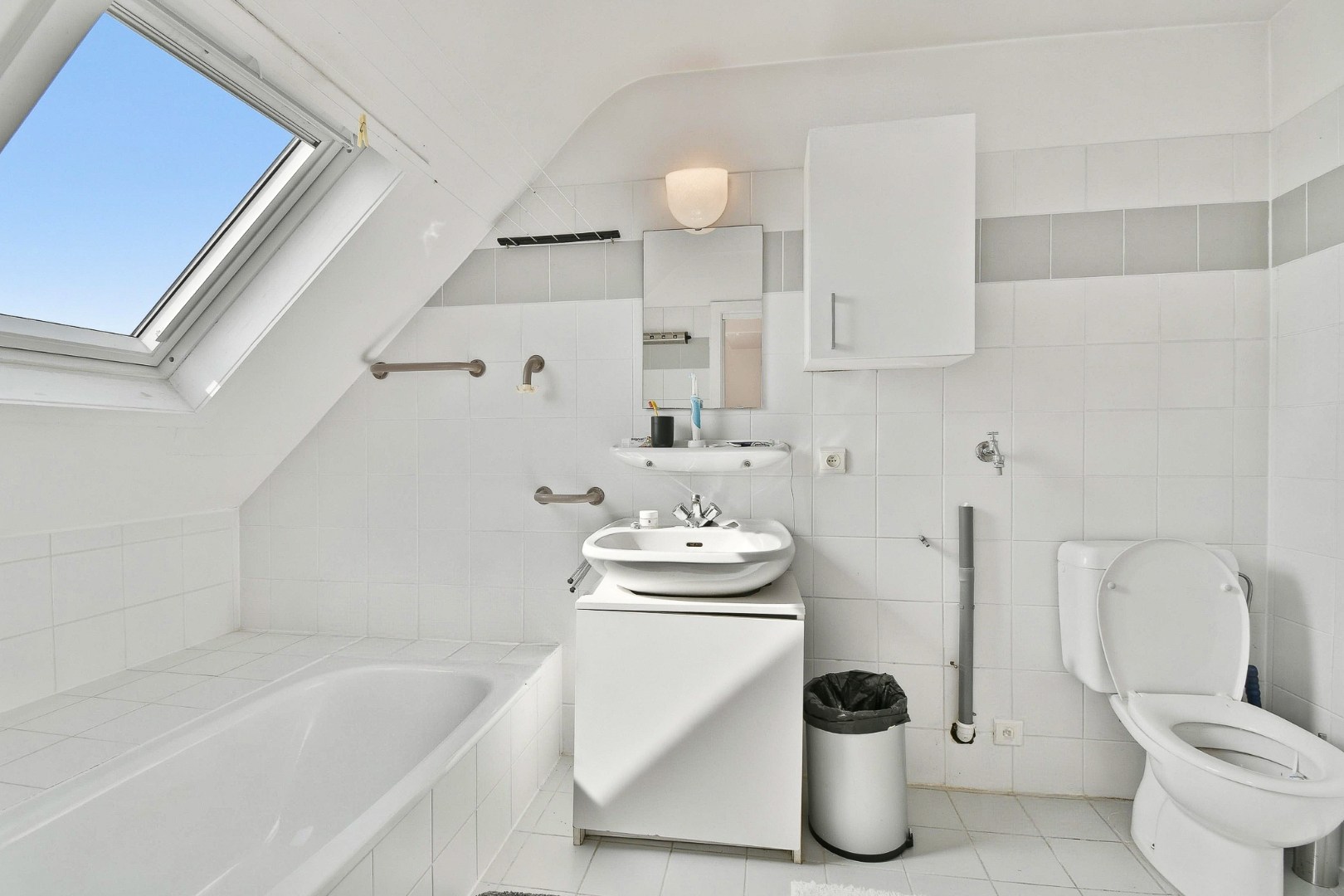 Duplex-appartement met twee ruime slaapkamers en een ruim en intiem terras 