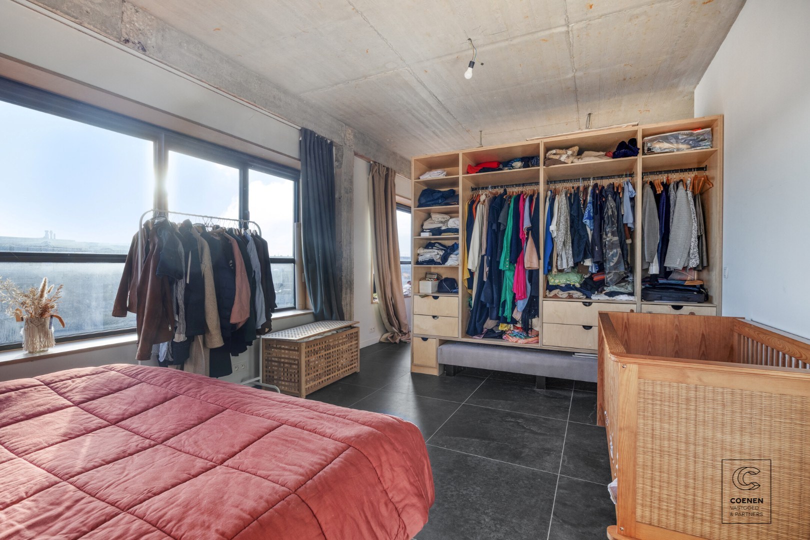 Prachtige loft in het historisch project "Koffienatie" te Antwerpen! 