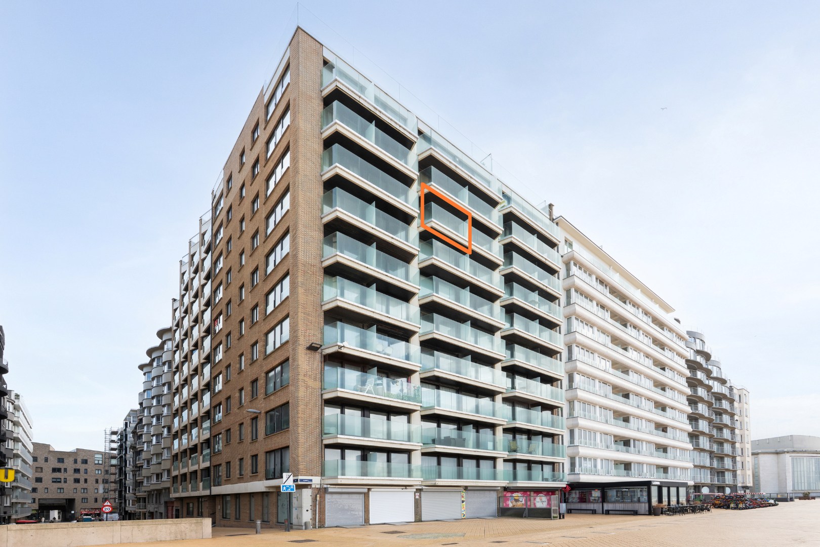 Appartement avec vue frontale sur mer et terrasse - 2 chambres 