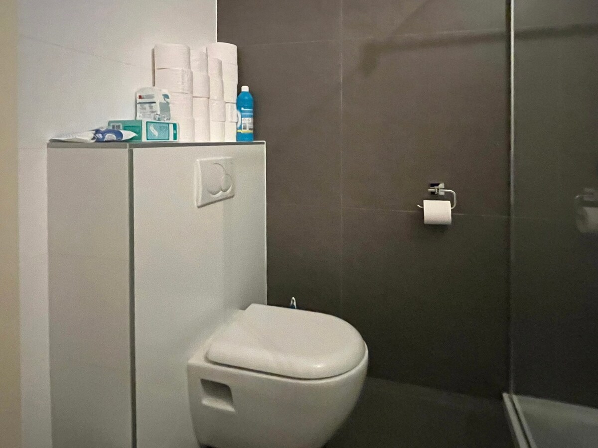 Gerieflijk appartement met 2 slaapkamers in Maasmechelen, gerenoveerd in 2012, EPC B 