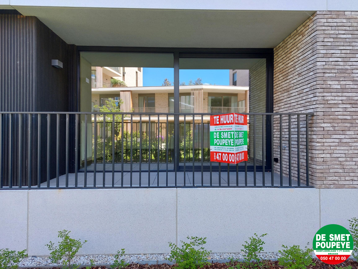 Nieuwbouw gelijkvloersappartement 