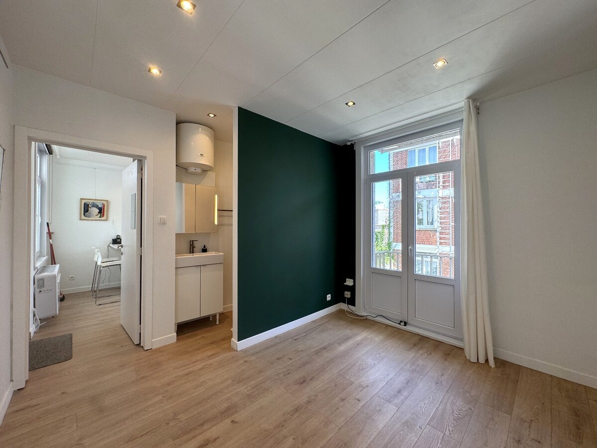 Studio op wandelafstand van de zeedijk van Blankenberge 