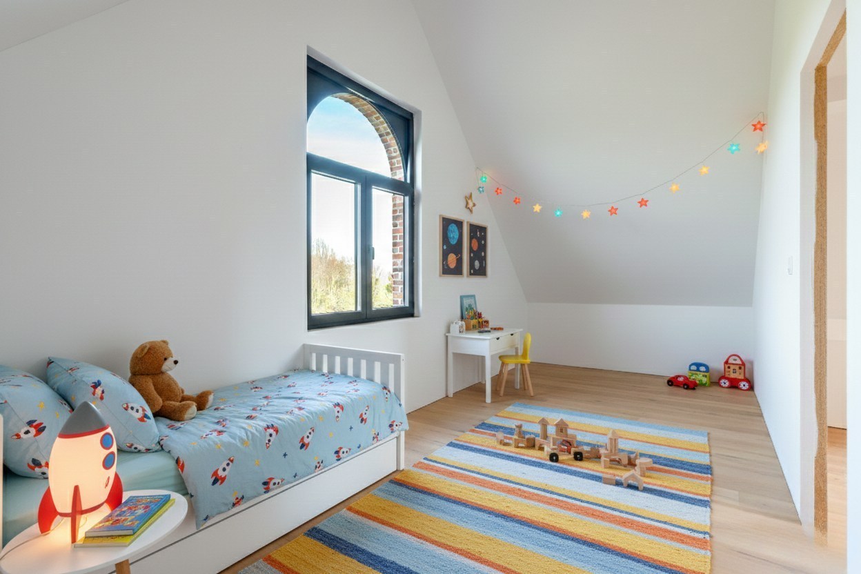 Exclusieve casco woning met 5 slaapkamers en royale tuin in Kruibeke, vlak bij Antwerpen 