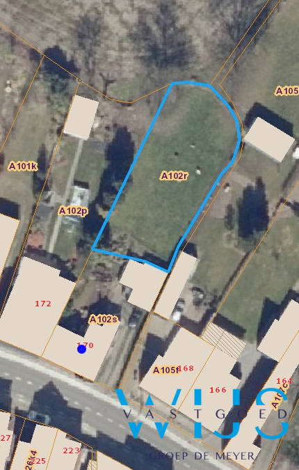 Bouwgrond van 1.005 vierkante meter te Zelzate ! 