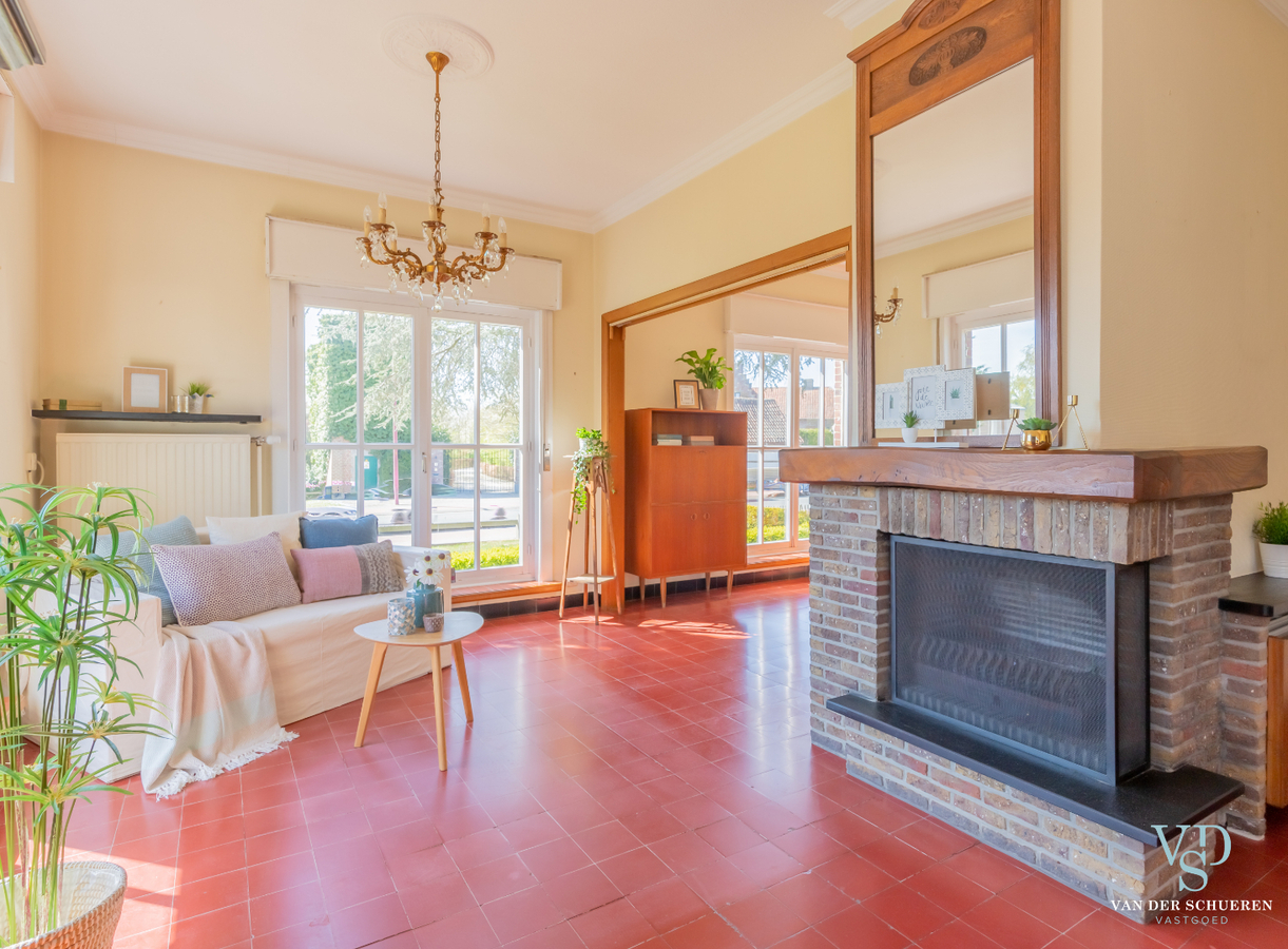 Karaktervolle, charmante villa te Zingem. 