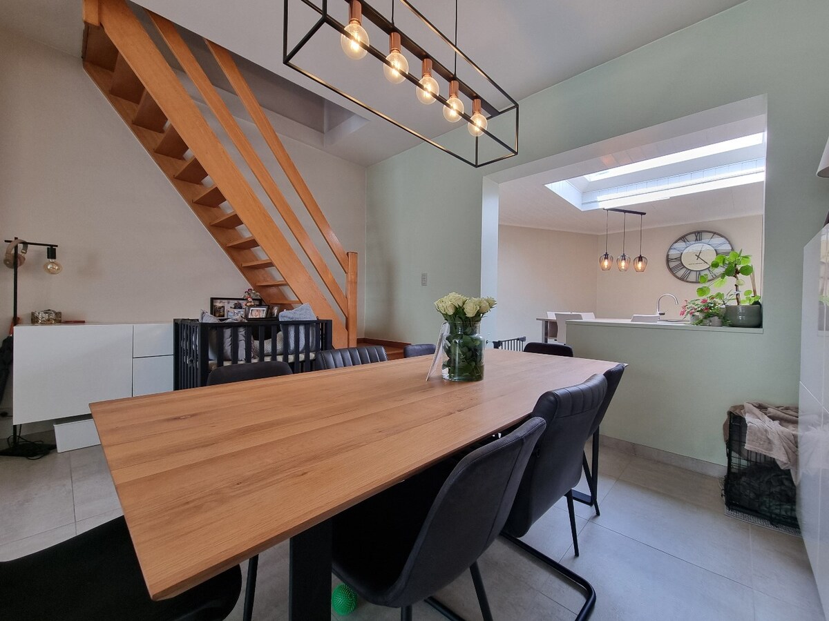 Toffe woning met zeer diepe tuin (467m²) te Koolkerke 