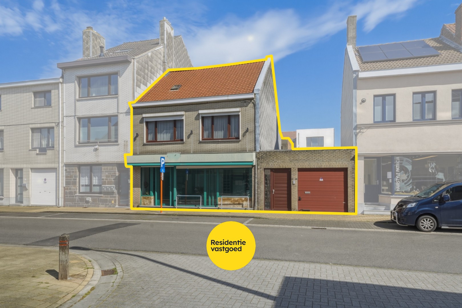 Ruime handelswoning met potentieel te Bredene 