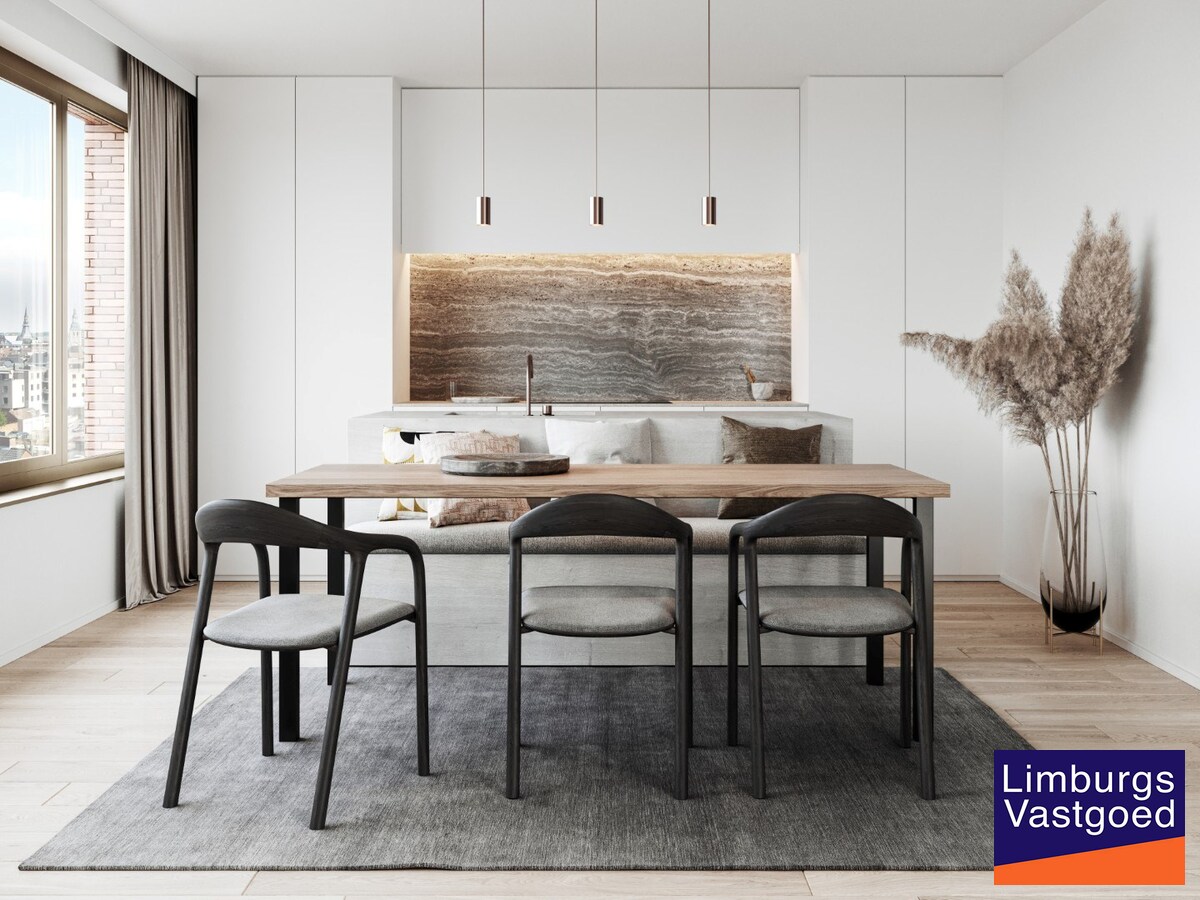 APPARTEMENT met terras, 99 m², 1 slaapkamer - Res. B'HIVE 