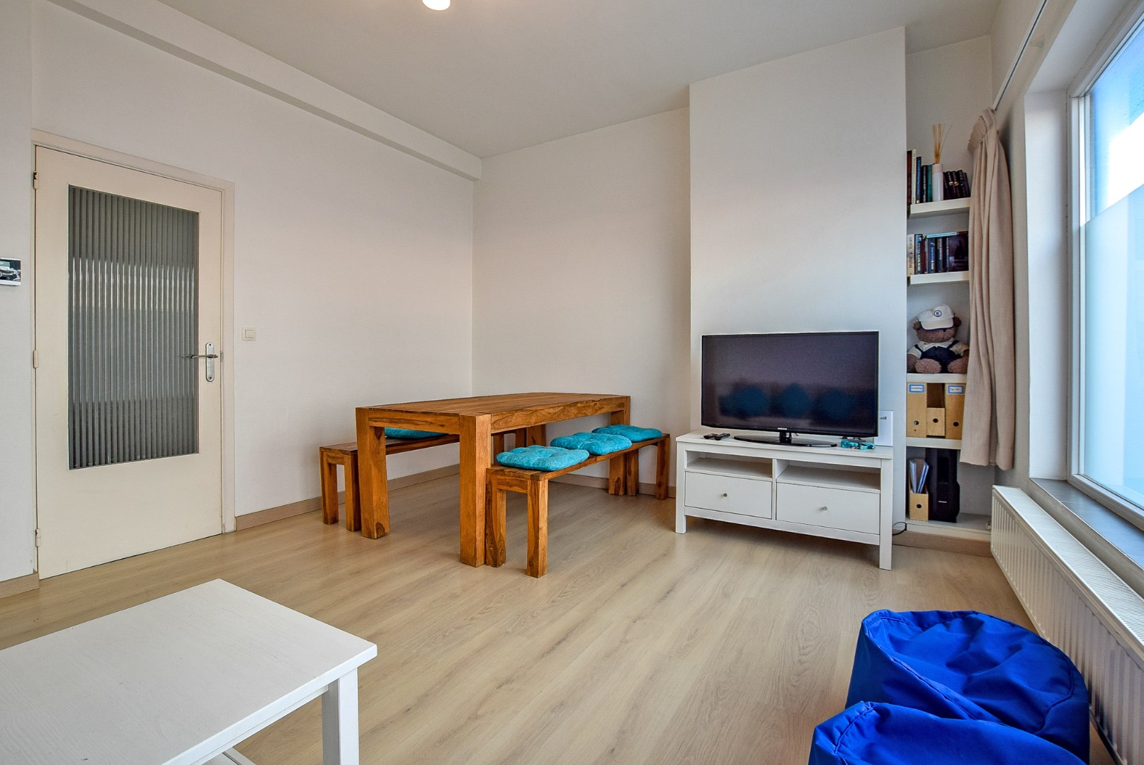 2-slaapkamerappartement met zijdelings zeezicht te Oostduinkerke Bad. 