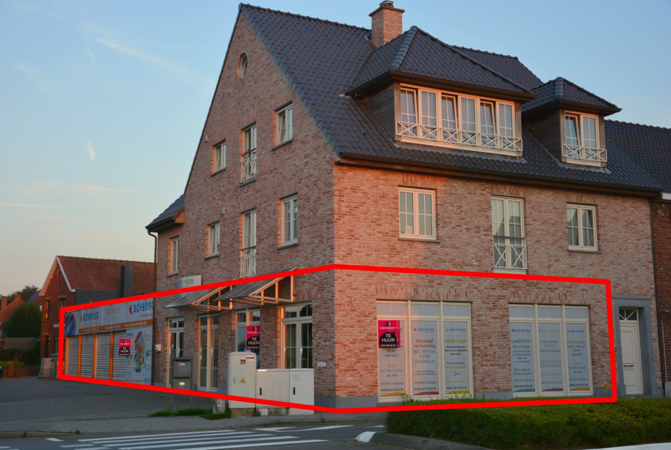 Handelspand + magazijn 