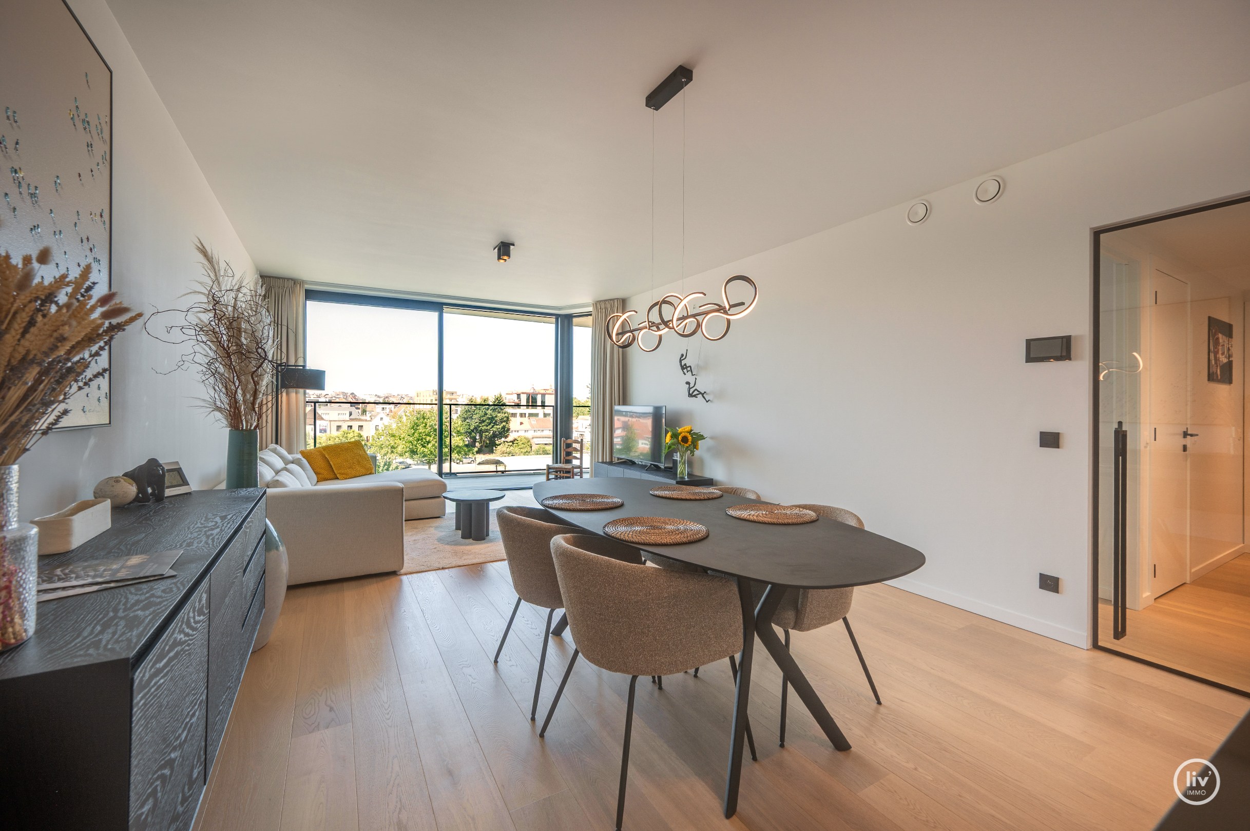 Lichtrijk appartement met groot terras te Res. Lake Garden - Duinenwater 