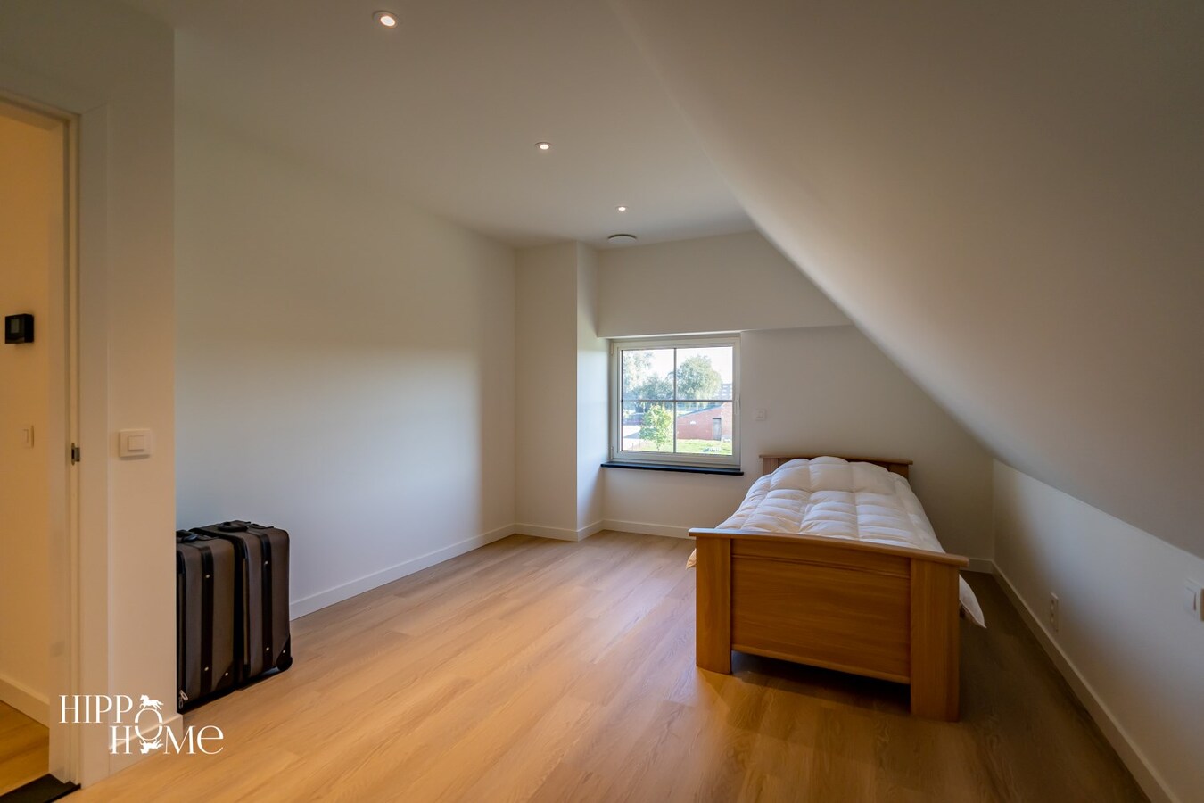 Hedendaags woning met hangar en aanpalend grasland op +/- 1,5ha 