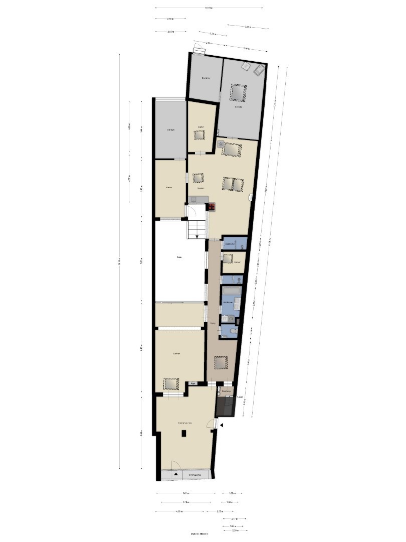 Super gelegen handelspand met garage in Heverlee! - totale oppervlakte +/- 260 m² + kelder van 38m² 