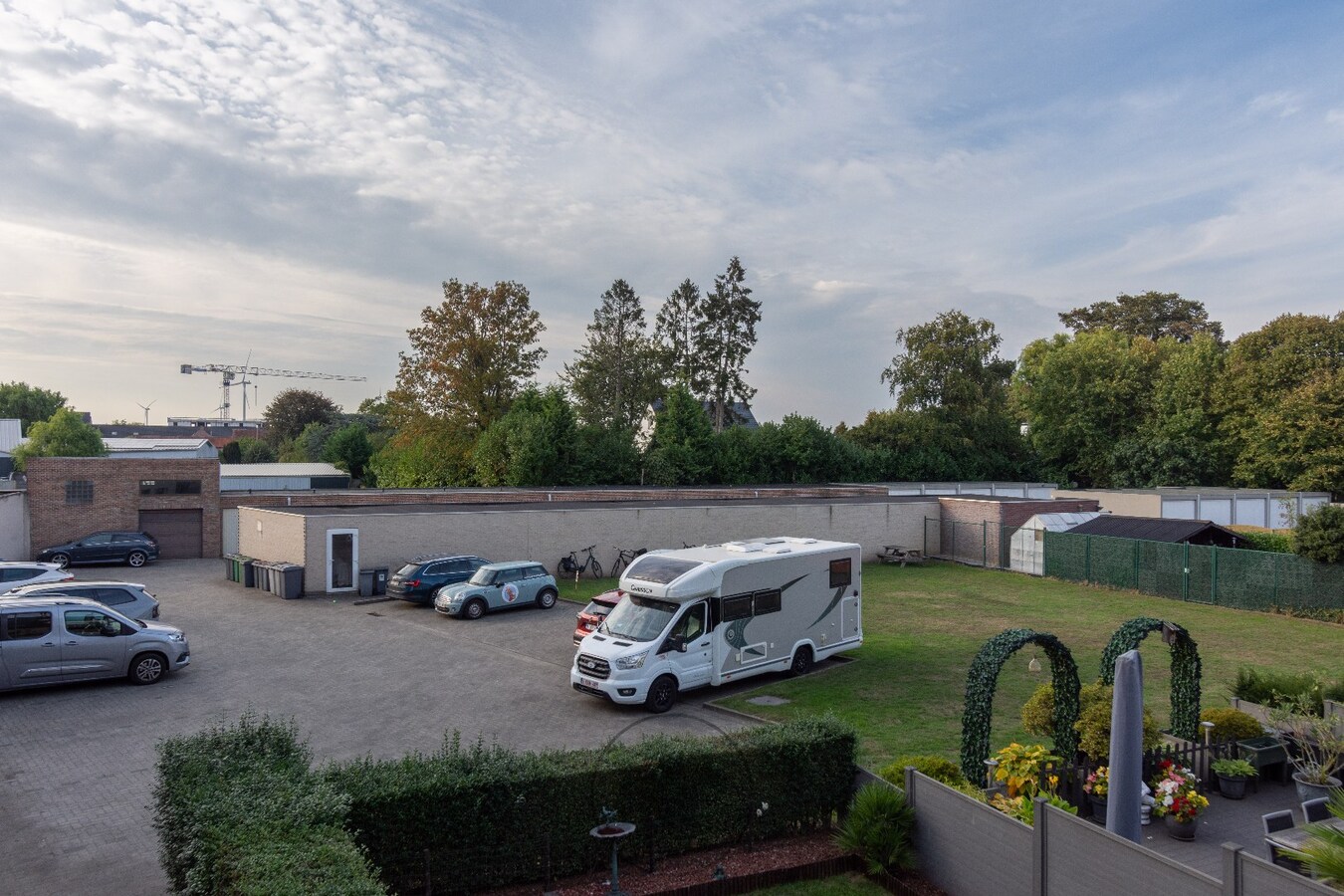 Tweeslaapkamer appartement met garagebox in centrum Wachtebeke 