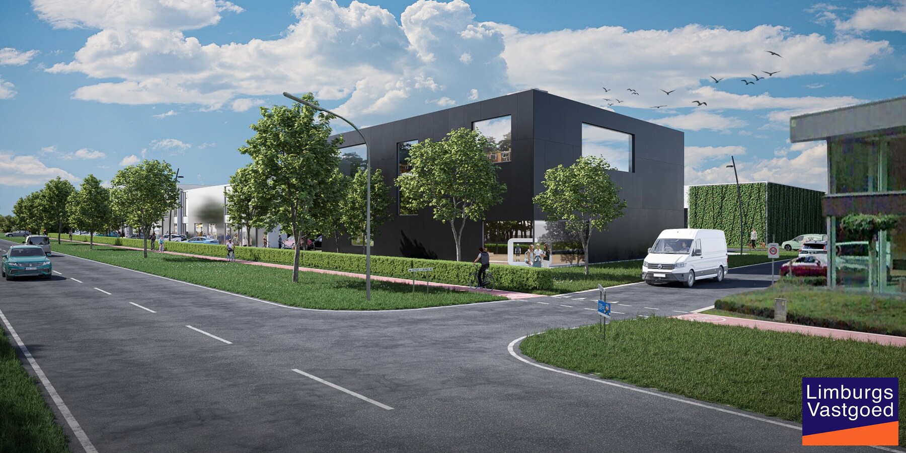 KMO SITE "ASPARK" - NIEUWBOUW UNITS v.a. 144 m² tot 388 m² - nabij E-314 