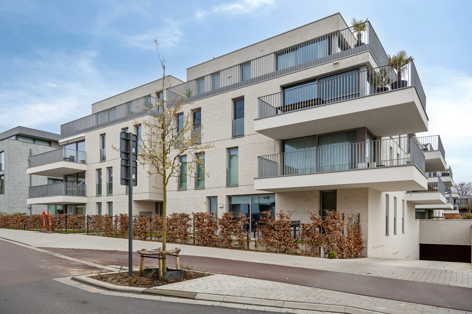 Energiezuinig 1 slaapkamer appartement + ondergrondse staanplaats 