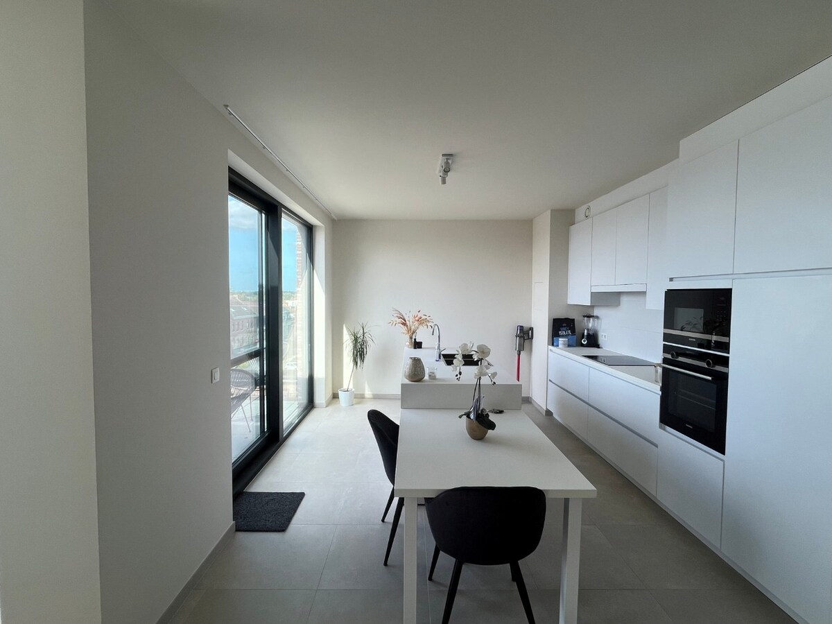 Penthouse op de Gaverse Markt. 