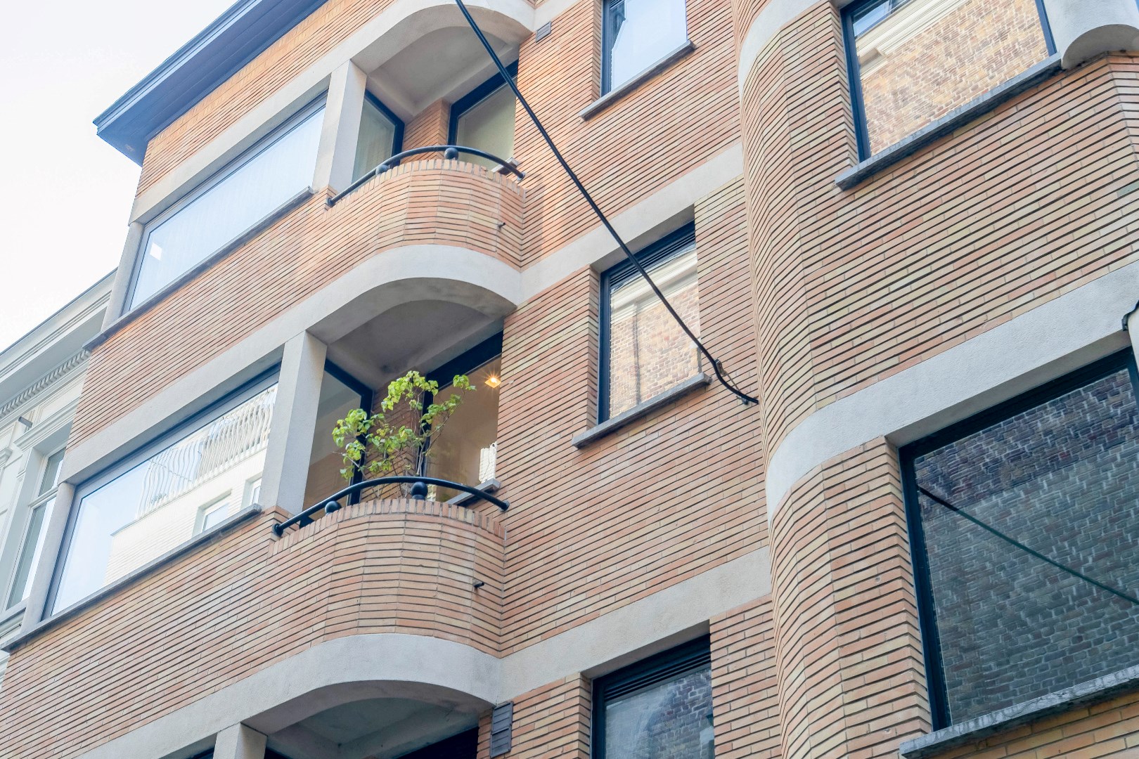 Exclusief 1-slp. app. in het centrum van de stad. 