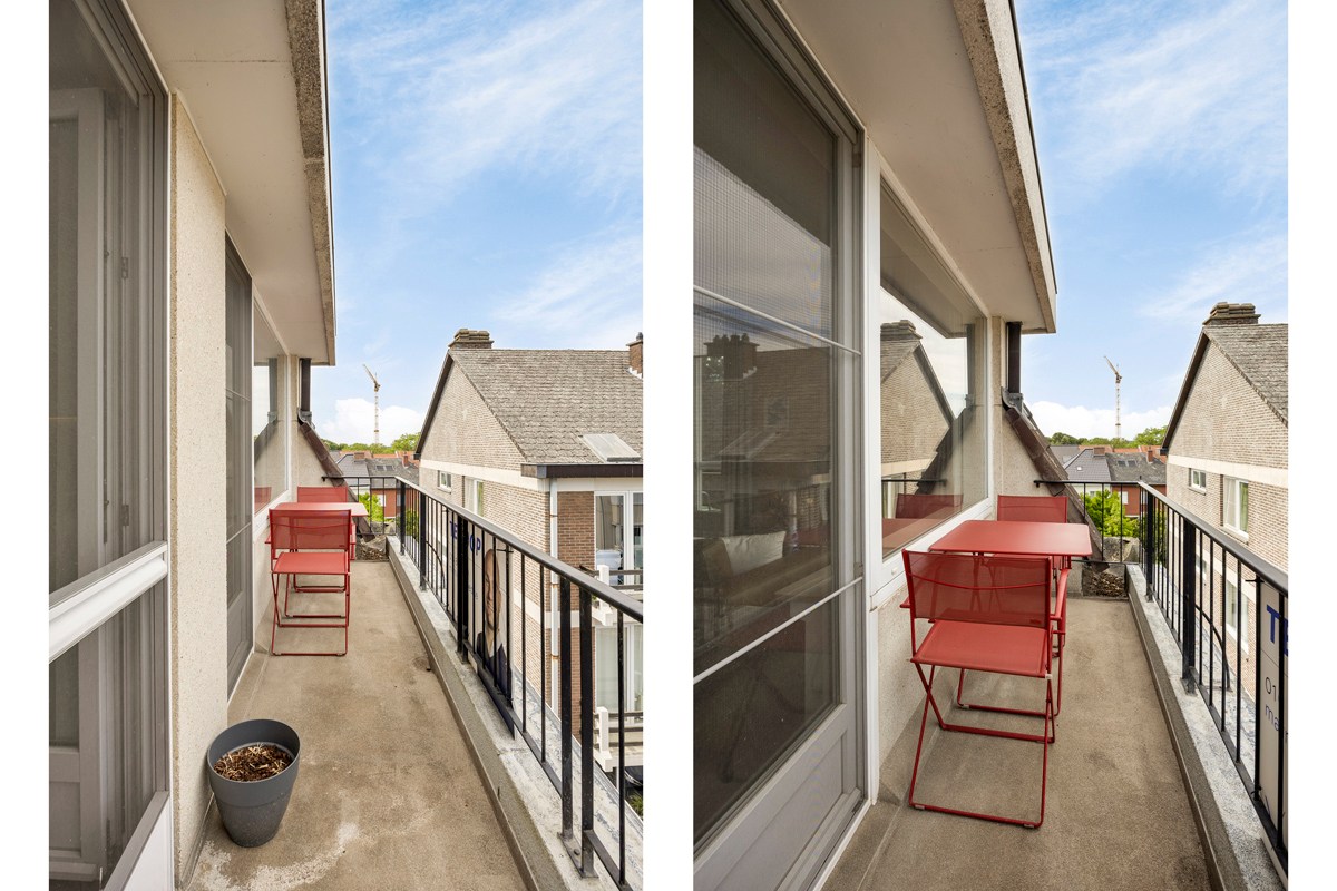 Appartement met 2 slaapkamers, 3 terrassen, garagebox en kelderberging in Kessel-Lo! - EPC 168 kWh/m² - bewoonbare opp. 67 m² 