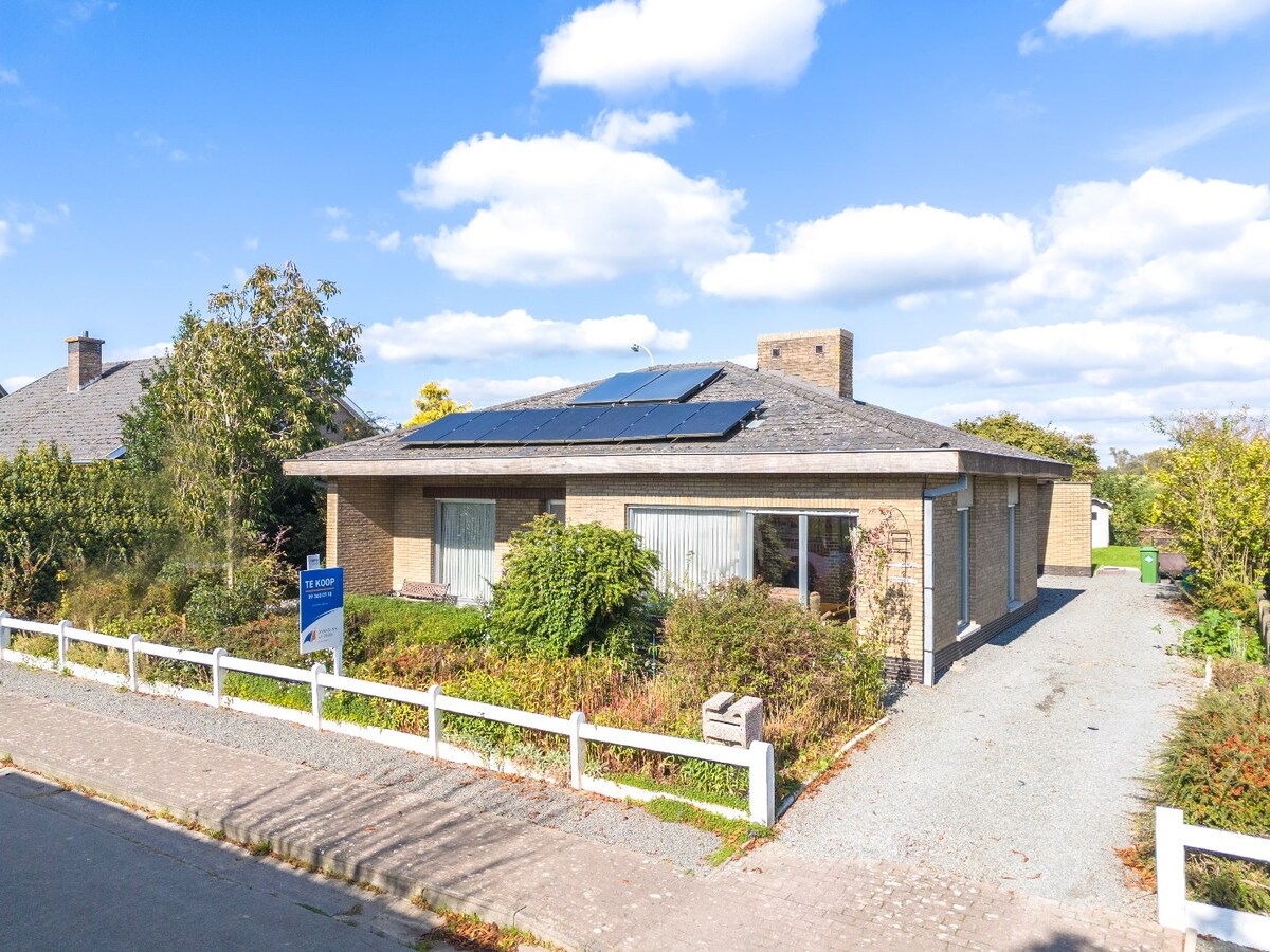 Landelijk gelegen laagbouwwoning te Leeuwergem 