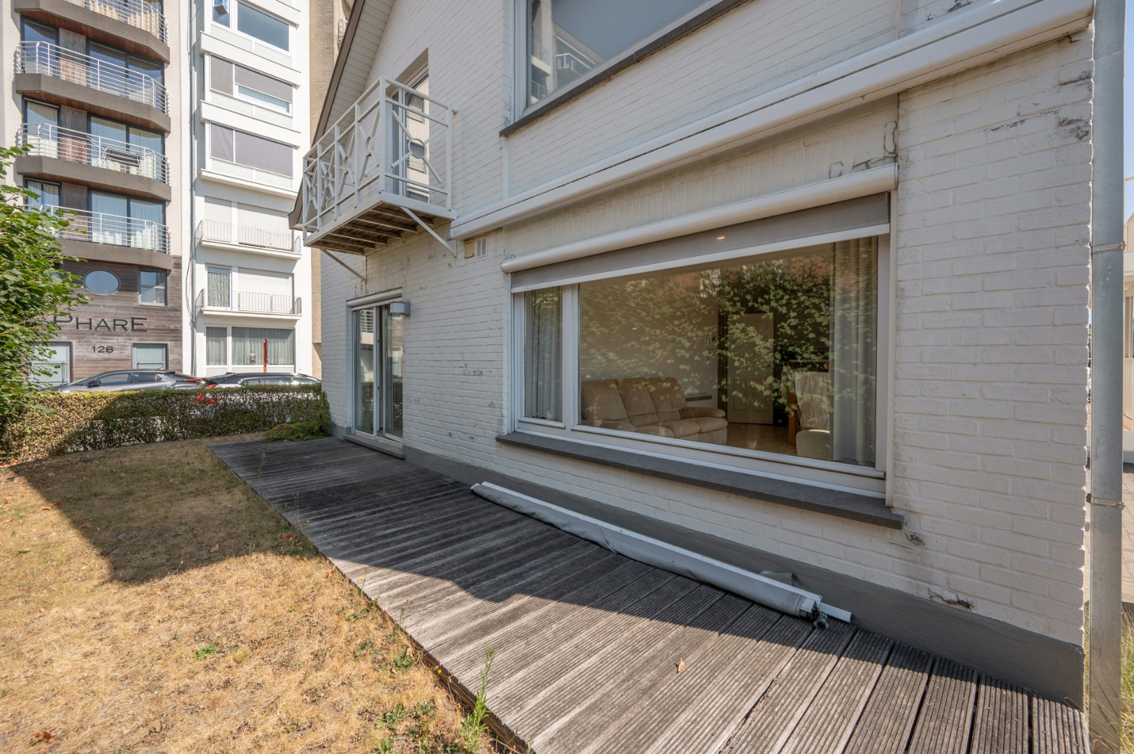 Appartement met tuin vlakbij het strand 