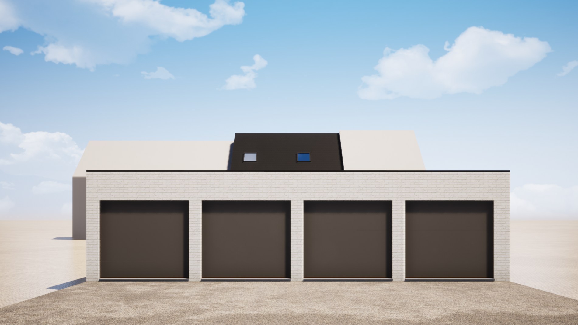 Ruime landelijke 4-slaapkamer/ 2 badkamer woning in het centrum van Ettelgem 