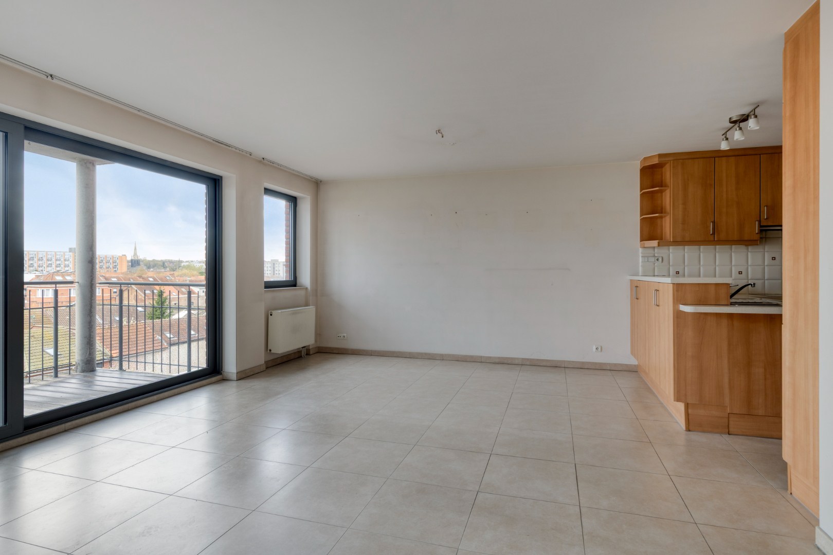 Appartement met 2 slaapkamers, ruim terras en garagebox in Leuven! – EPC 92 kWh/m² – bewoonbare opp. 94m² 