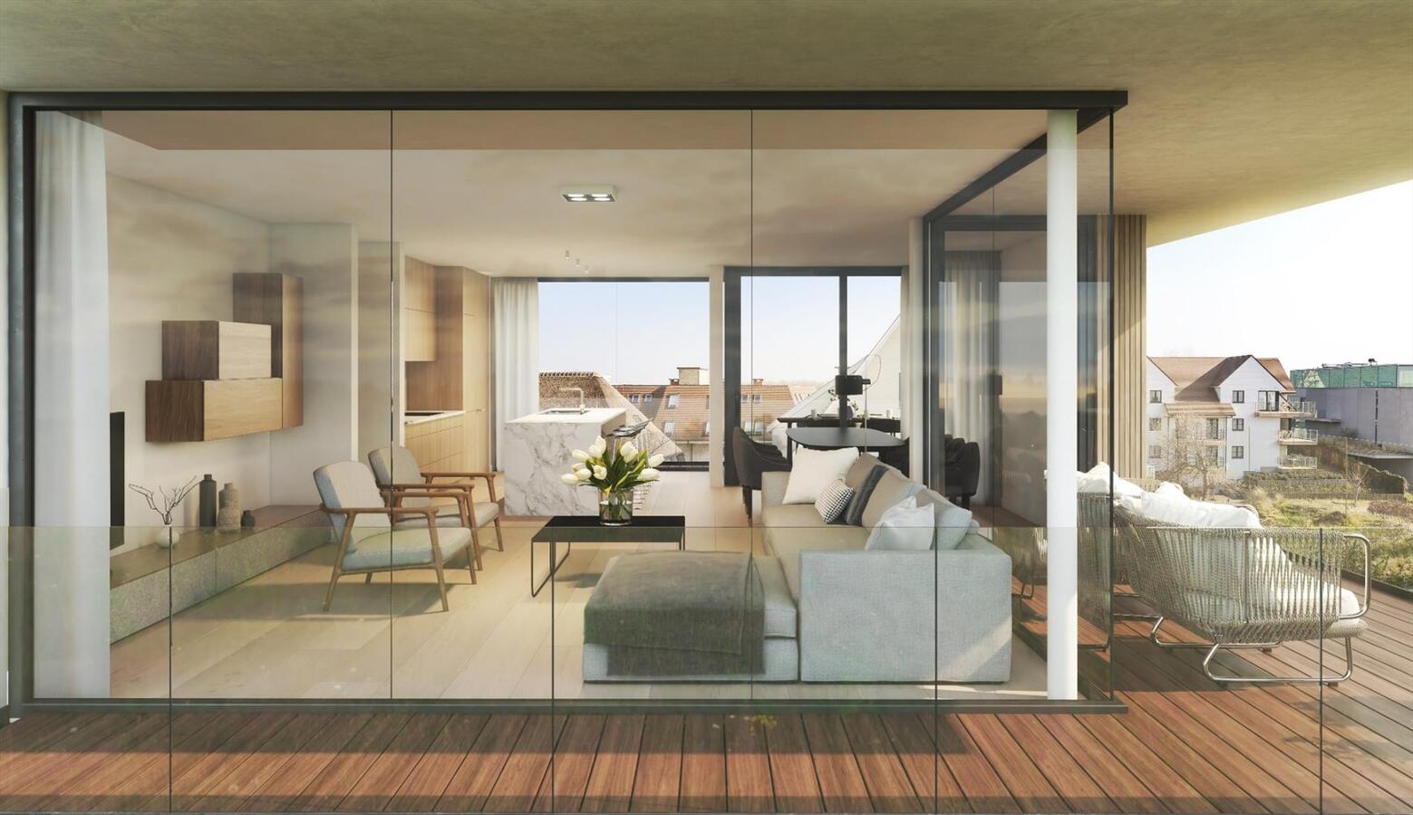 Nouvelle réalisation immobilière de luxe 'Sea's Art' à Oostduinkerke ! 