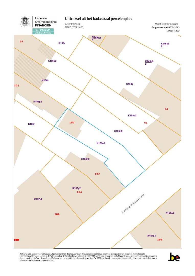 Bouwgrond/Projectgrond voor gesloten bebouwing in het centrum van Merchtem 