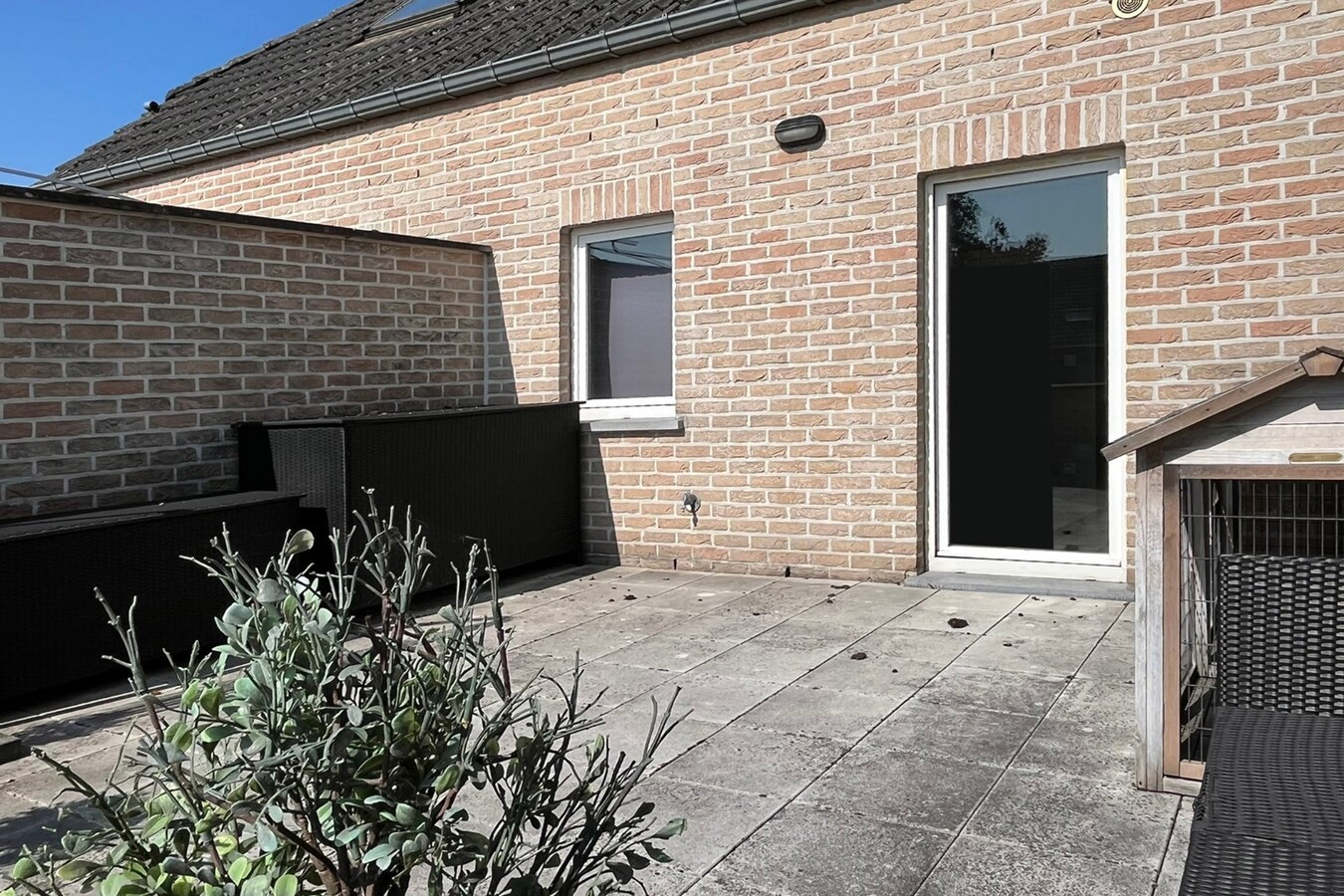 Duplex appartement met groot terras (23 m²)  en garage 