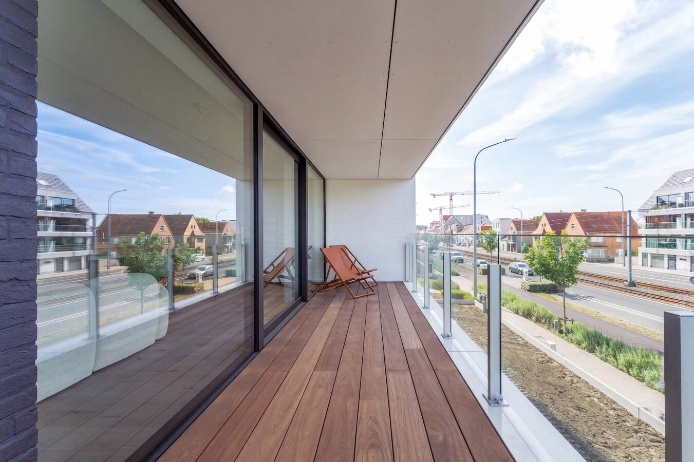 Luxueus afgewerkt nieuwbouwappartement met 2 slaapkamers en royaal terras 