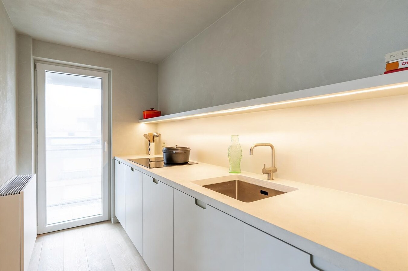 Stylish renovated apartment with partial sea view in Koksijde! 