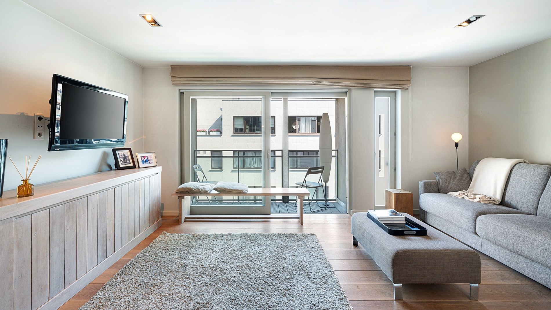 Recent 2-slaapkamer appartement centraal gelegen vlakbij zee in Knokke 