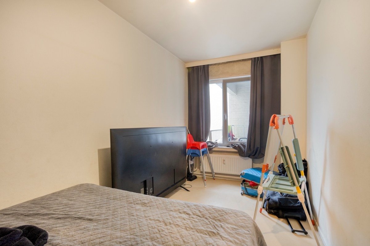 Appartement met 2 slaapkamers, terras, ondergrondse autostaanplaats en private kelderberging in Leuven! – EPC 125 kWh/m² - bewoonbare opp. 94 m² 