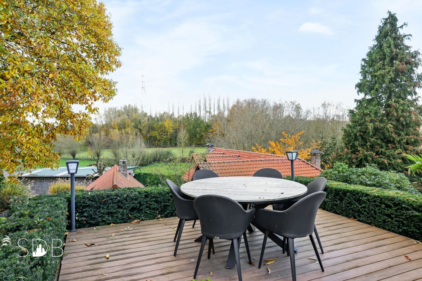 terras met mooi zicht, 