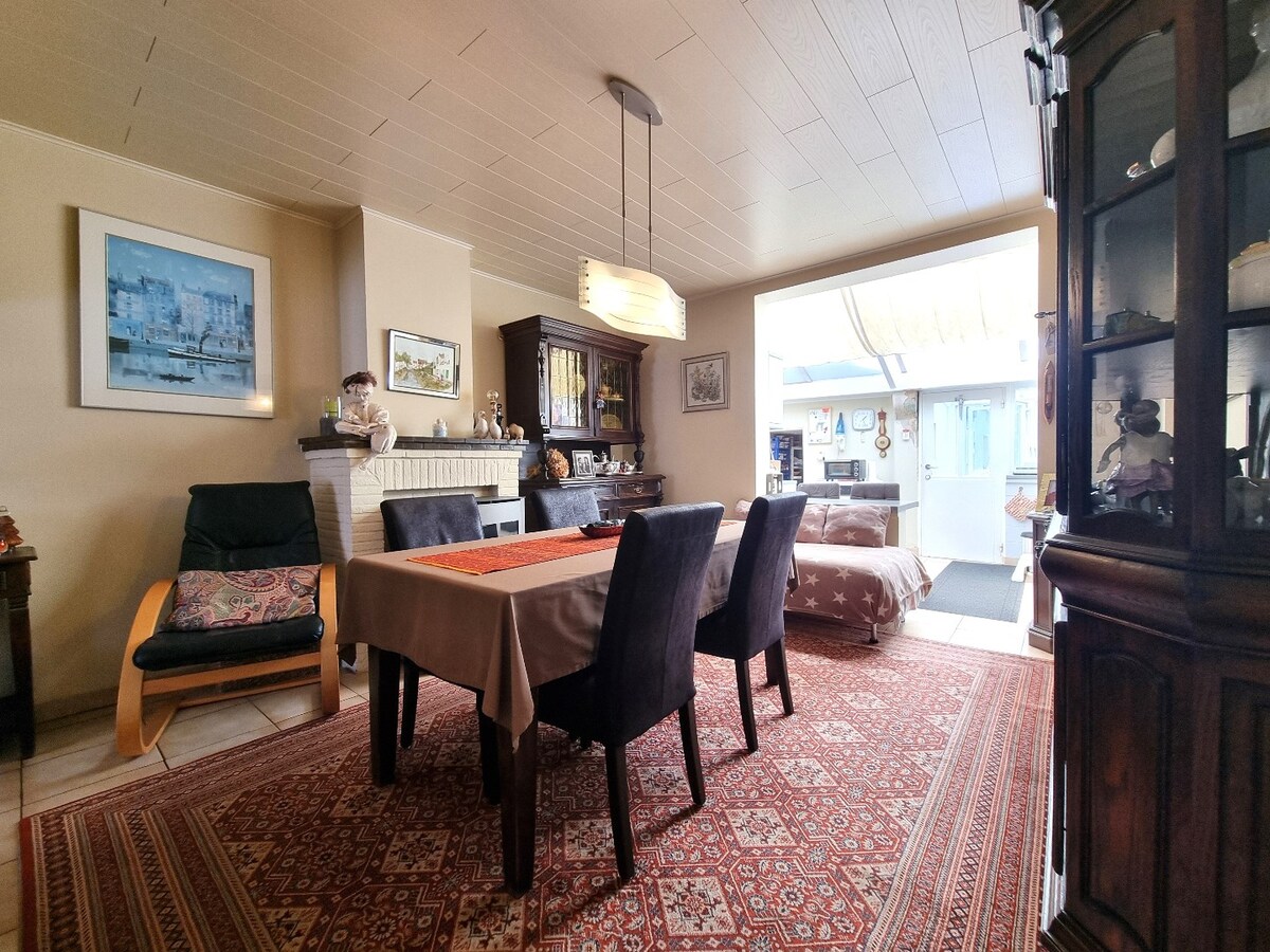 Centraal gelegen woning met leuke tuin te Knokke 