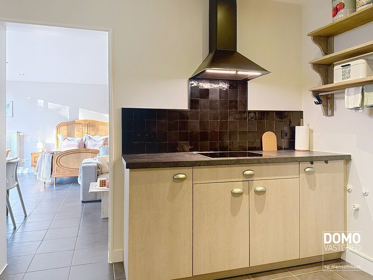 VOLLEDIG GEMEUBELDE 1 SLAAPKAMER STUDIO TE HASSELT (Stokrooie) 