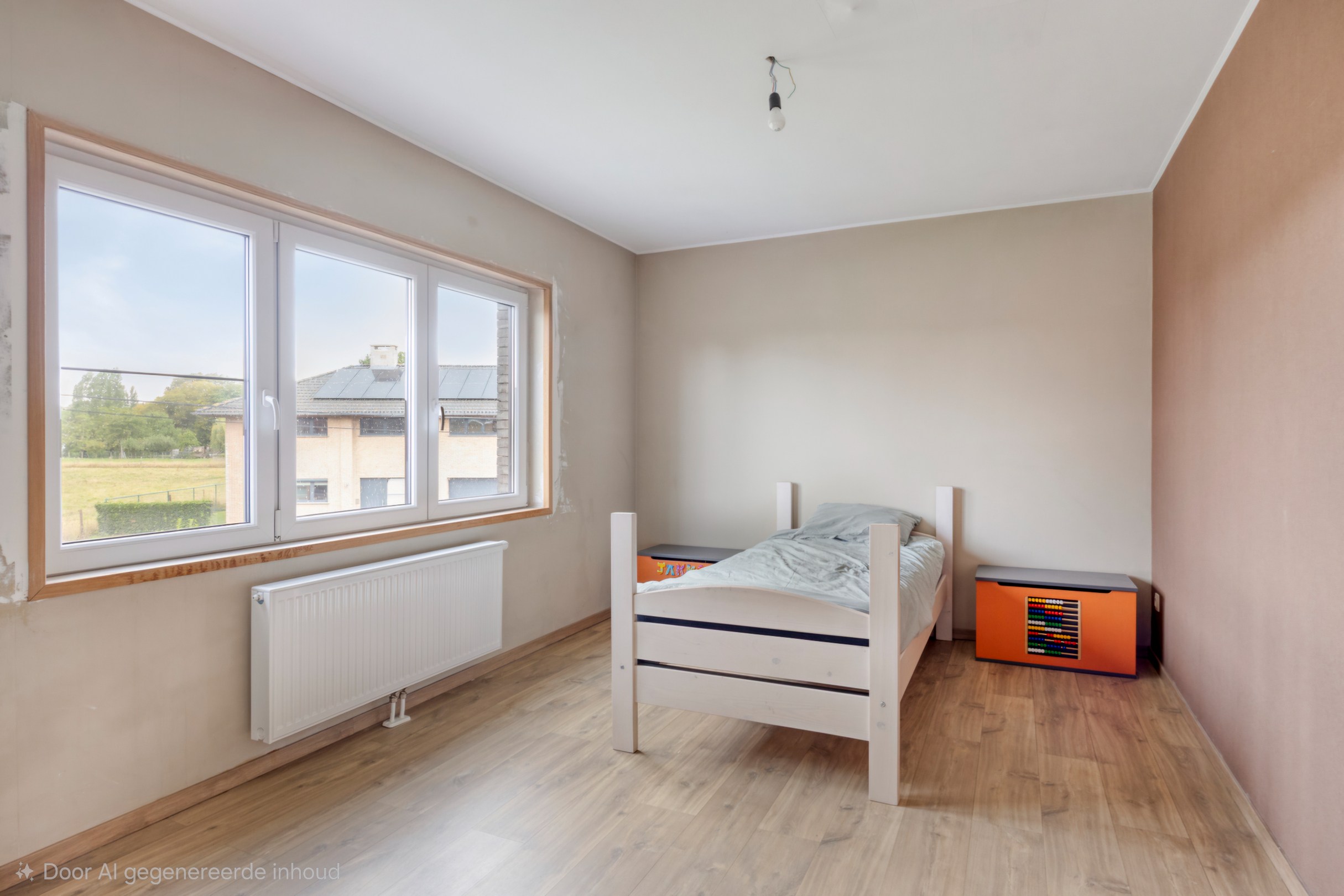 Halfopen bebouwing met 3 slaapkamers, tuin en garage 