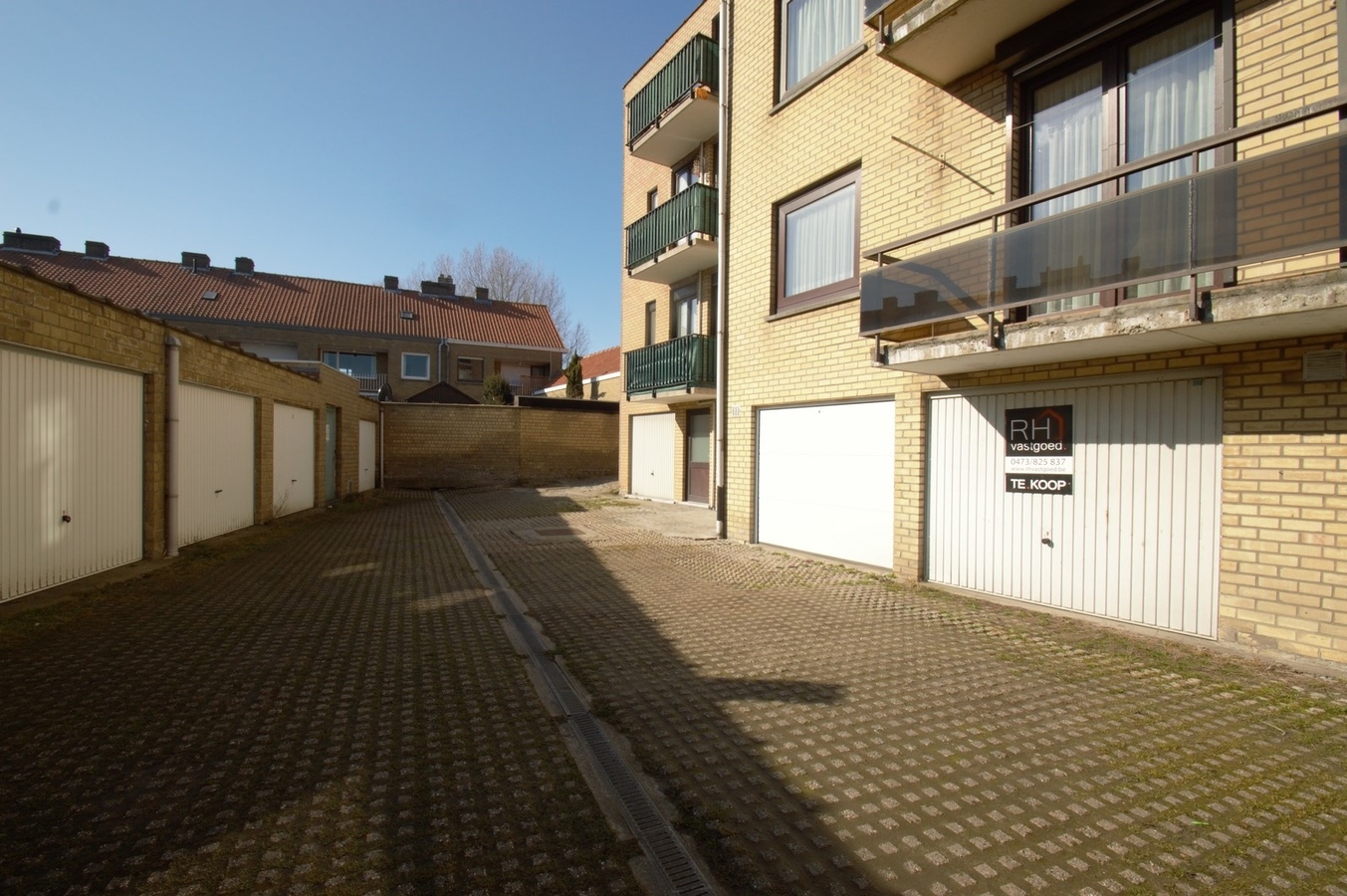 Garage langs de Meeuwenstraat - Zeebrugge 