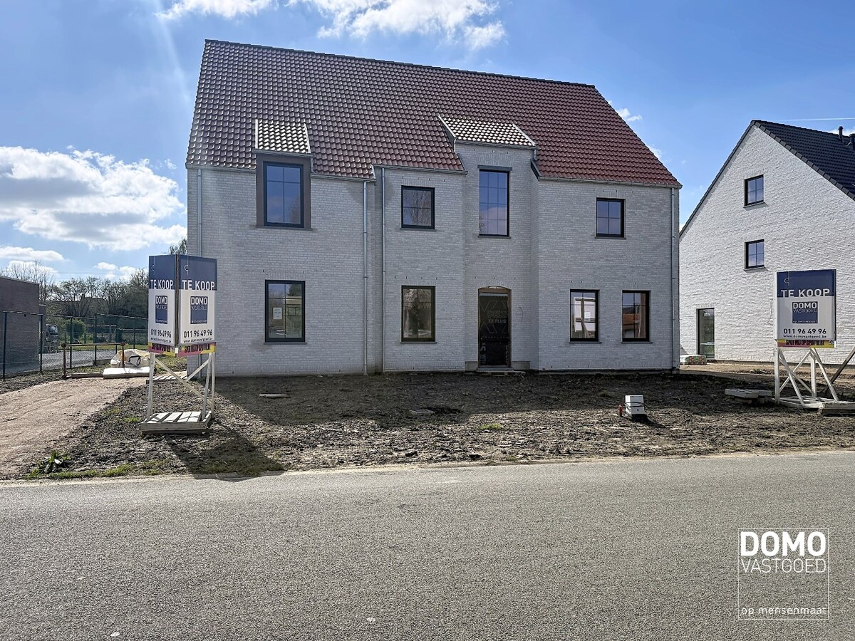 Energiezuinig nieuwbouwproject in het centrum van Kermt. 