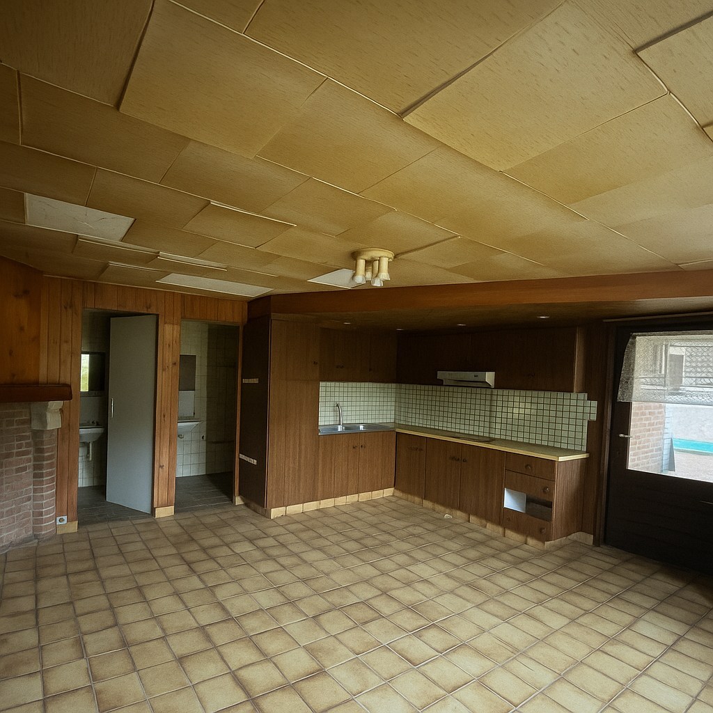 Te renoveren woning op een ruim perceel van 3600 m² nabij Meerhout-centrum 