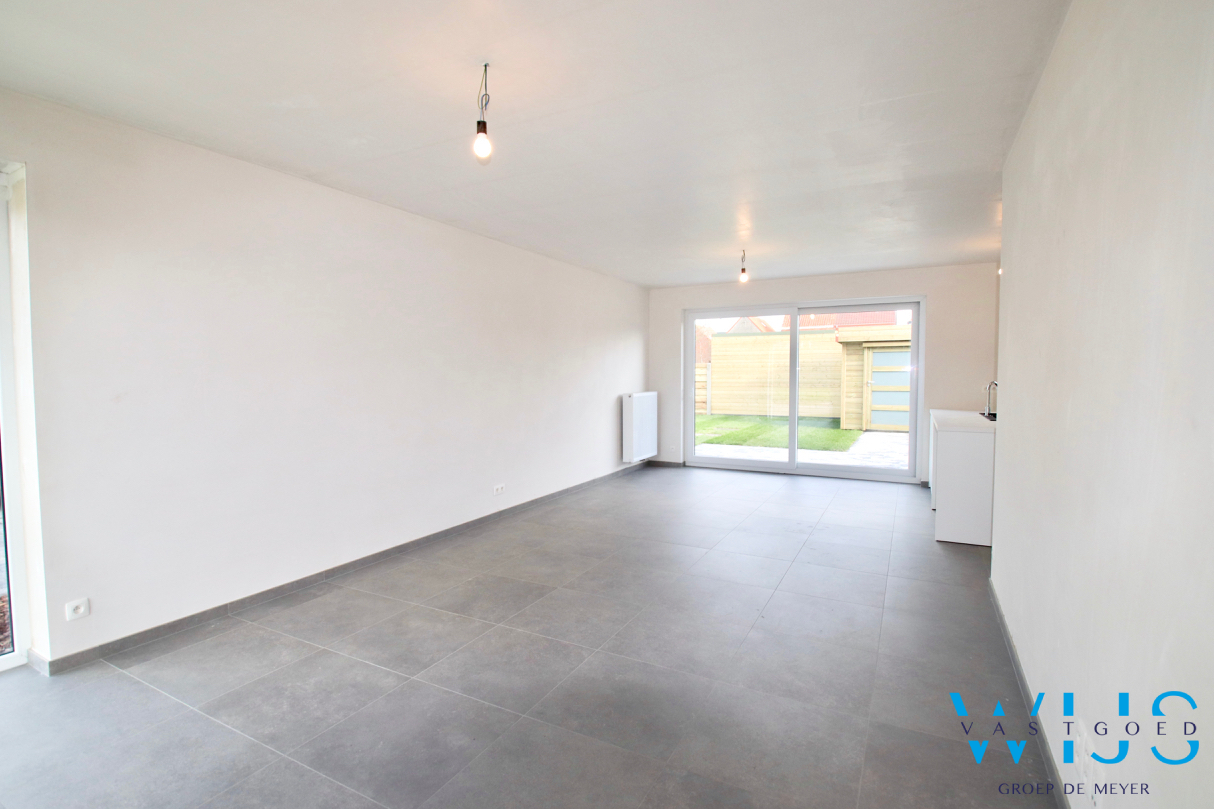 Nieuwbouwwoning met 3 slaapkamers en tuin te Maldegem ! 