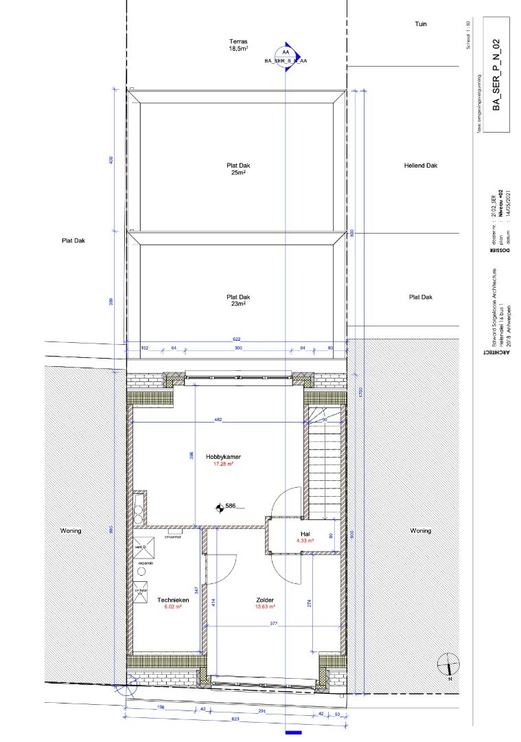 Unieke bouwgrond met vergund bouwplan te Niel! 