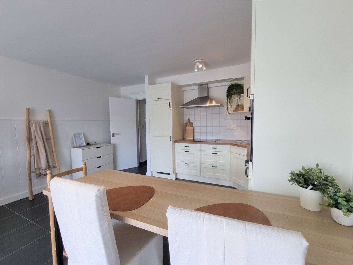 Zonnig, vernieuwd appartement nabij het strand - Heist 