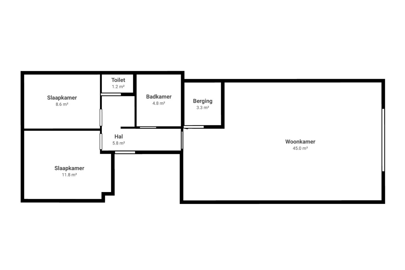 Instapklaar gelijkvloers met 2 slpks - tuin - garagebox 